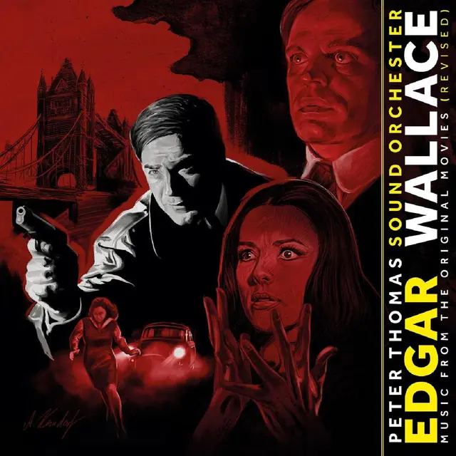 Peter Thomas Sound Orchester Edgar Wallace - Music From The… (LP) 