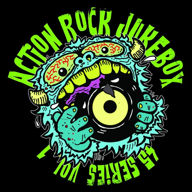 Diverse Artister Action Rock Jukebox 45 Series Vol 1 (LP) 
