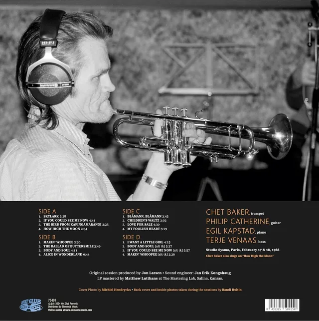 Chet Baker Late Night Jazz (2LP) 