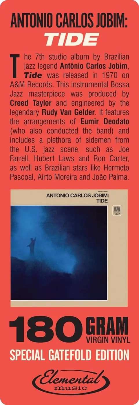 Antonio Carlos Jobim Tide - LTD (LP) 