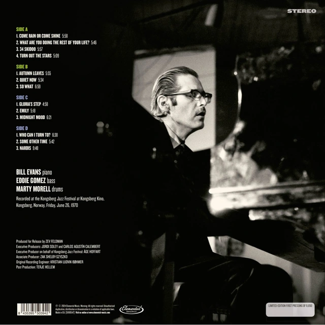 Bill Evans In Norway: The Kongsberg… - RSD (2LP) 