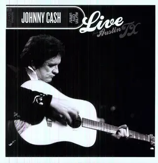 Johnny Cash Live From Austin, TX - LTD (MC)