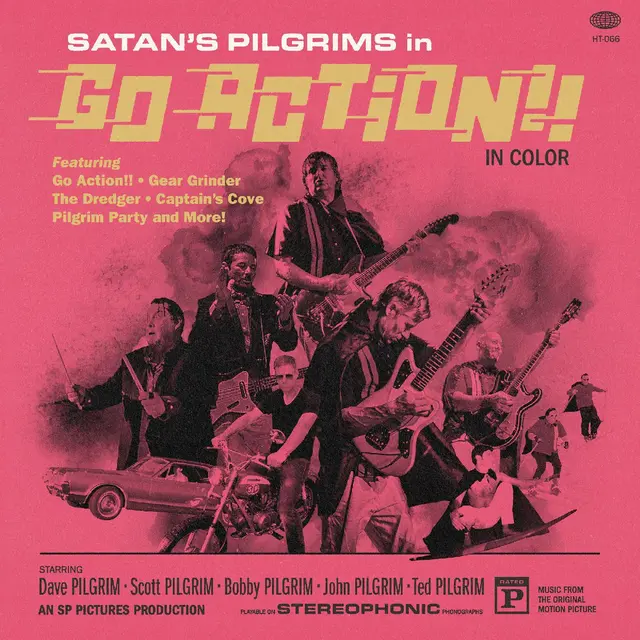 Satan's Pilgrims Go Action!! - LTD (LP) 
