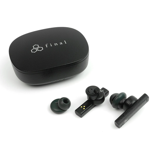 Final Audio ZE-8000, svart Trådløse ørepropper, aktiv støydemping 