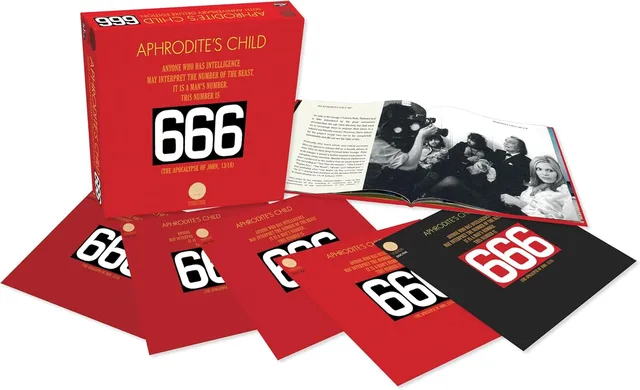 Aphrodite's Child 666 (The Apocalypse Of…) (4CD+BD-A/V) 