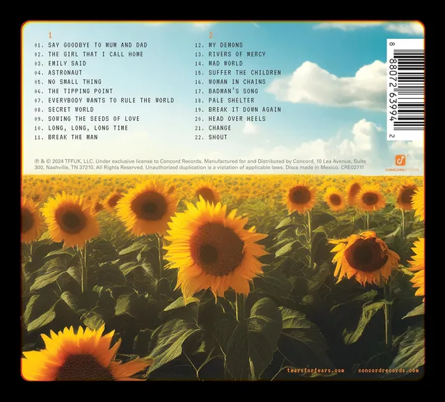 Tears For Fears Songs For A Nervous Planet (2CD) 