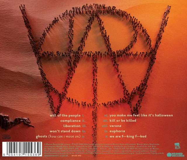 Muse Will Of The People (CD) 