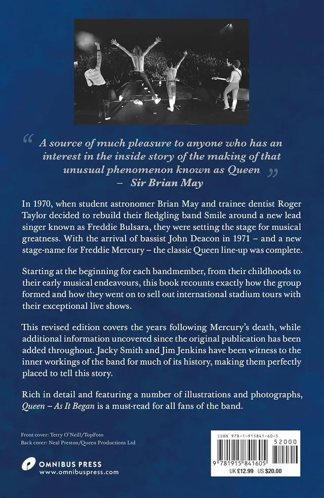 Jacky Smith & Jim Jenkins Queen As It Began (BOK) 