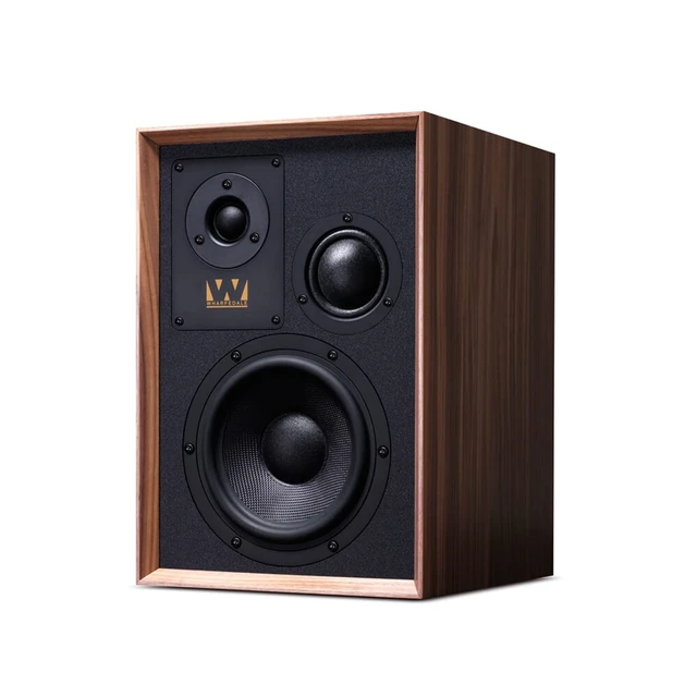 Wharfedale Super Denton, valnøtt 3-veis stativ/bokhylle-høyttaler 