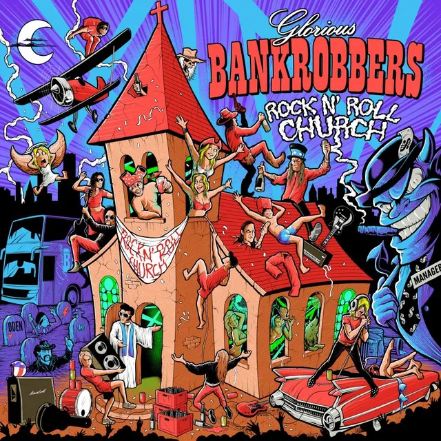 Glorious Bankrobbers Rock N' Roll Church (LP) 