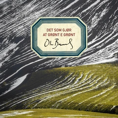 Ola Bremnes Det Som Gjør At Grønt E Grønt (CD+BOK)