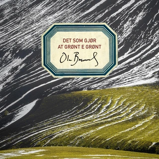 Ola Bremnes Det Som Gjør At Grønt E Grønt (CD+BOK)