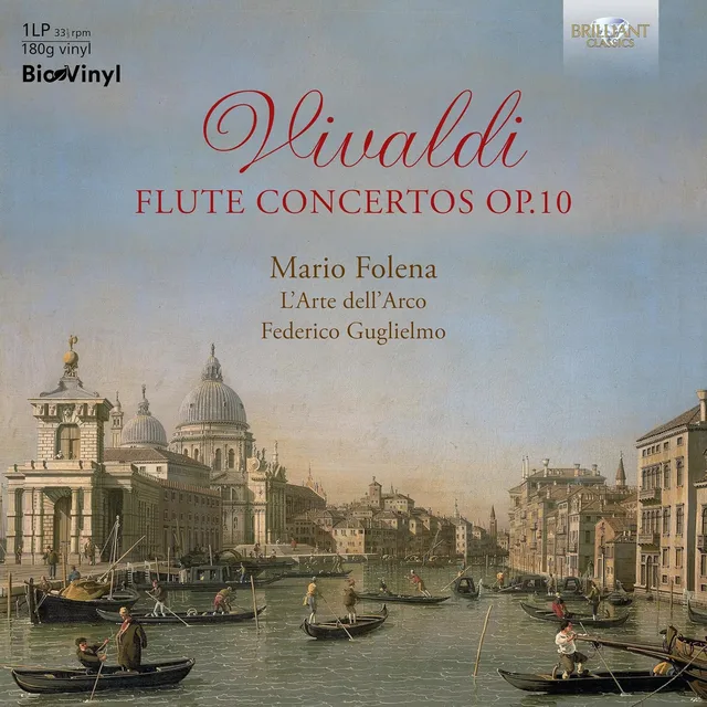 Mario Folena Vivaldi: Flute Concertos, Op. 10 (LP) 