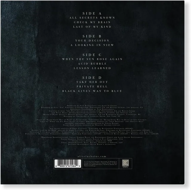 Alice In Chains Black Gives Way To Blue (2LP) 