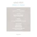 Arvo Pärt Tabula Rasa - Special Edition (LP)