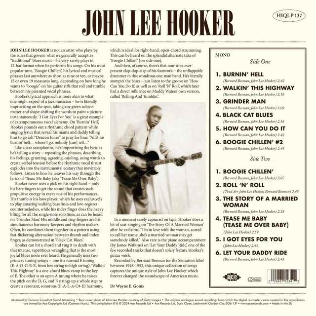 John Lee Hooker Sensation - Documenting The… (LP) 