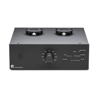Pro-Ject Tube Box DS3 B, svart Premium rørbasert MM/MC RIAA-trinn