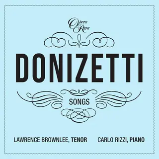 Lawrence Brownlee &amp; Carlo Rizzi Donizetti Songs Vol. 1 (CD)