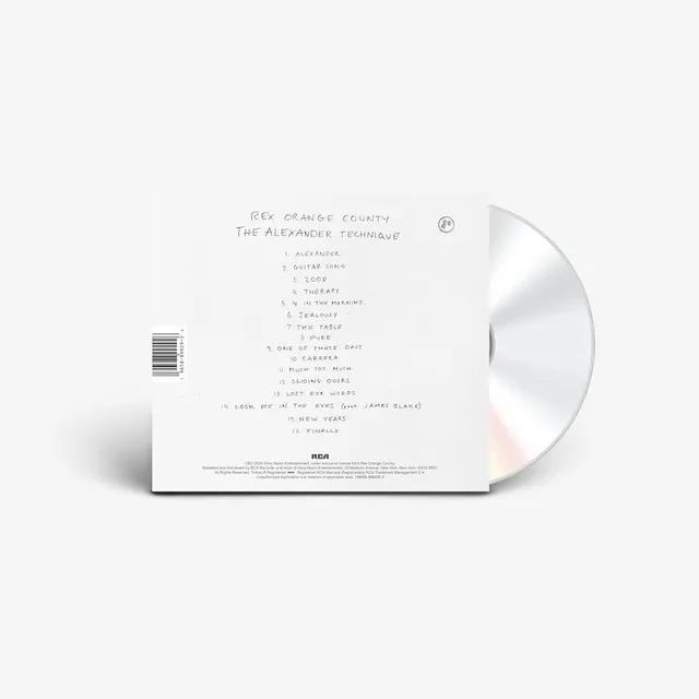 Rex Orange County The Alexander Technique (CD) 