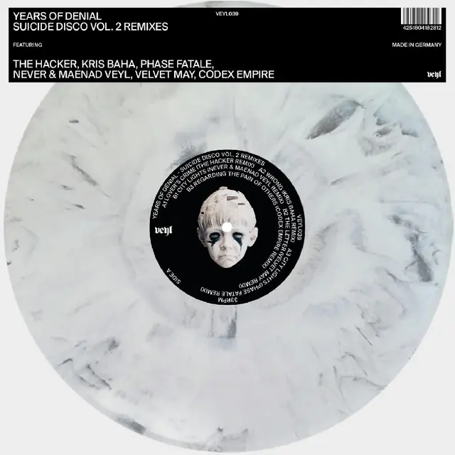 Years Of Denial Suicide Disco Vol. 2 Remixes (12") 