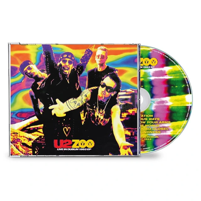 U2 ZOO TV Live In Dublin 1993 EP (CD) 