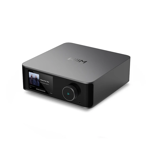 WiiM Ultra, streamer/forforsterker MM-RIAA,  HDMI-ARC, grafitt 