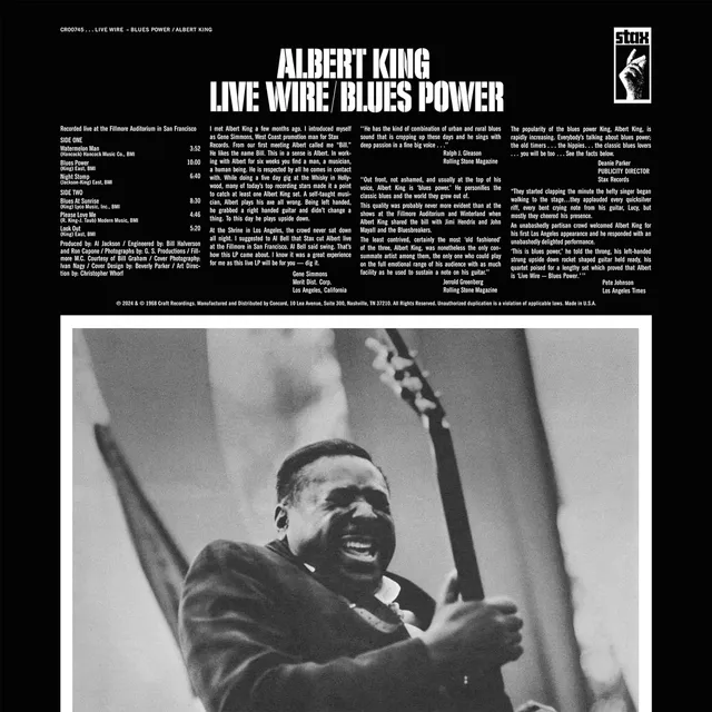 Albert King Live Wire / Blues Power - LTD (LP) 