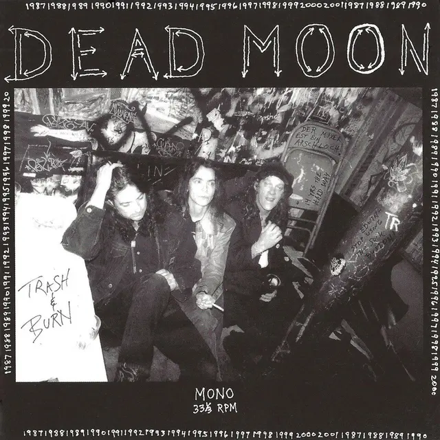 Dead Moon Trash And Burn (LP) 