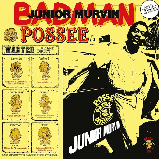 Junior Murvin Bad Man Possee - LTD (LP) 