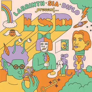 LSD - Labrinth, Sia &amp; Diplo Labrinth, Sia &amp; Diplo… - LTD (LP)