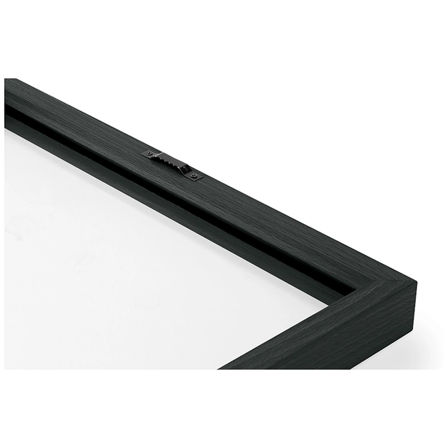 Dynavox CF1 Show And Listen LP-ramme for vegg, svart trefinish 