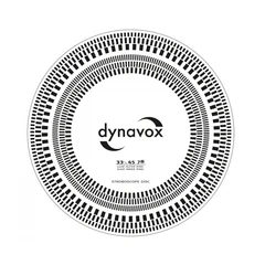 Dynavox Protractor / Strobedisk Mal for montering av pickup