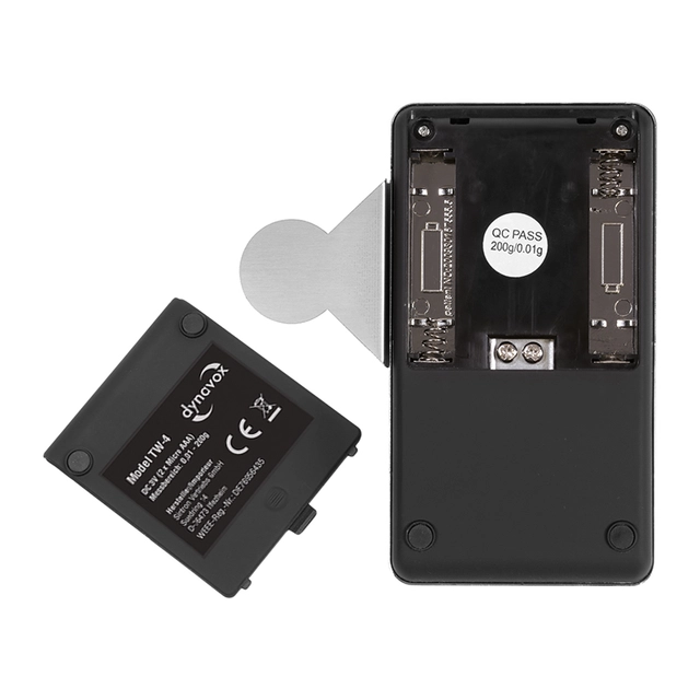 Dynavox TW4 Elektronisk stifttrykksvekt Elektronisk pickup-vekt, +/- 0,01 gram 