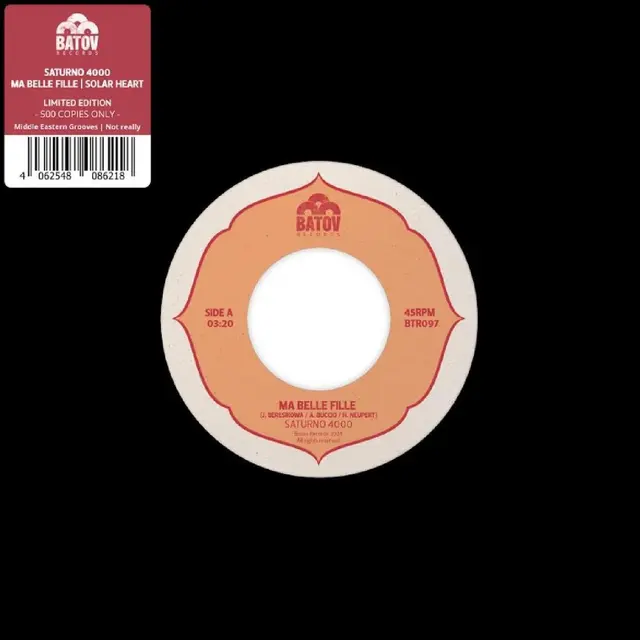 Saturno 4000 Ma Belle Fille / Solar Heart (7") 