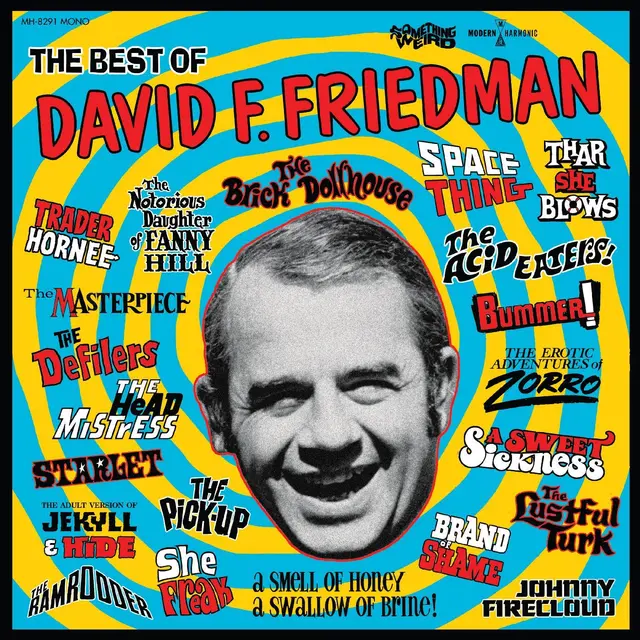 Something Weird The Best Of David F. Friedman (LP+DVD) 
