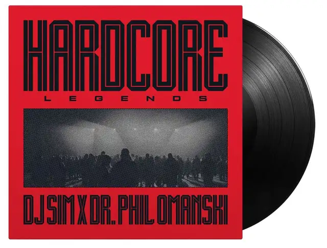 DJ Sim X Dr. Phil Omanski Hardcore Legends (LP) 
