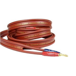 Van Den Hul Magnum Hybrid, 2x2,5 m Stereosett høyttalerkabel, bananplugger