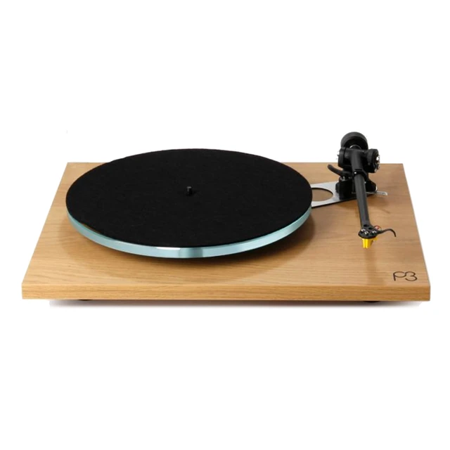 Rega Planar 3, platespiller Exact pickup, RB330 arm, eik 
