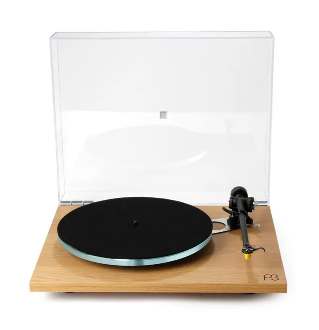 Rega Planar 3, platespiller Exact pickup, RB330 arm, eik 