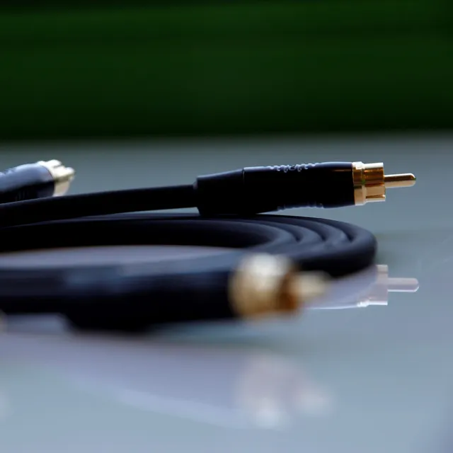 Rega Couple 3 signalkabel RCA 1,5 m Stereosett, Neutrik RCA kontakter 