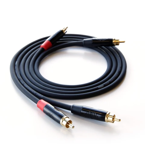 Rega Couple 3 signalkabel RCA 1,5 m Stereosett, Neutrik RCA kontakter