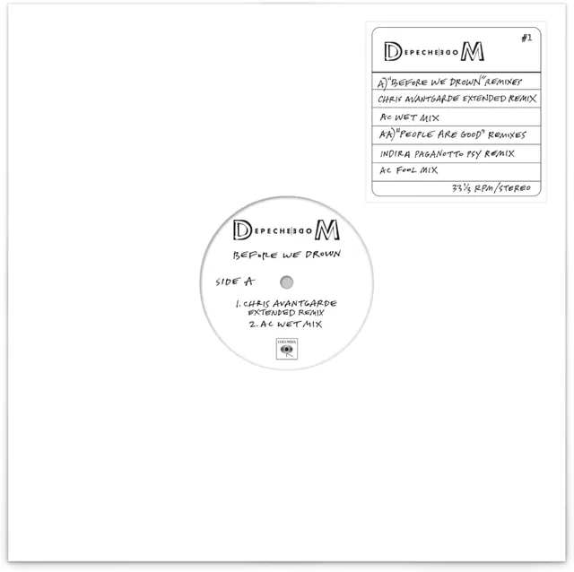 Depeche Mode Before We Drown/People Are… - LTD (12") 