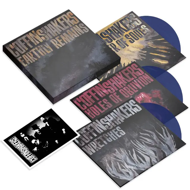 The Coffinshakers Earthly Remains - LTD (3 x 7") 