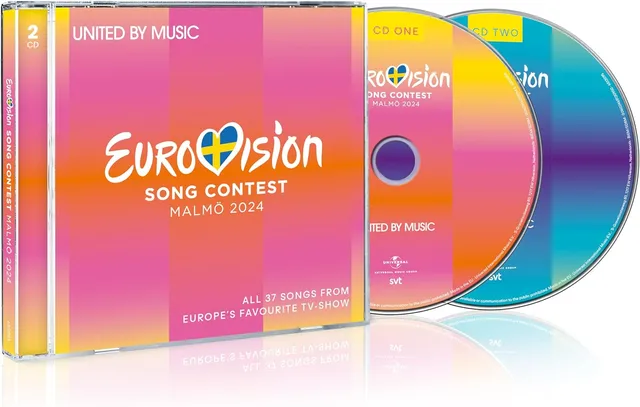 Diverse Artister Eurovision Song Contest Malmö 2024 (2CD) 