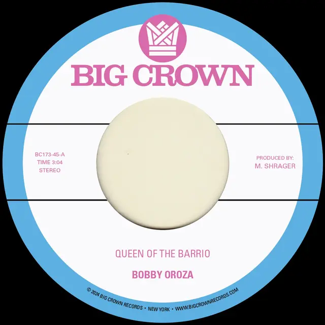 Bobby Oroza Queen Of The Barrio/Goddess (7") 