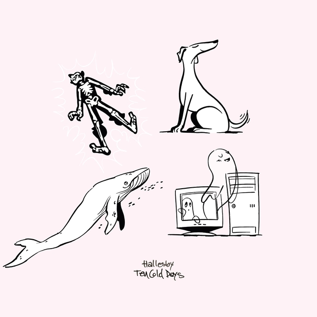 Hallesby Ten Cold Days (LP) 