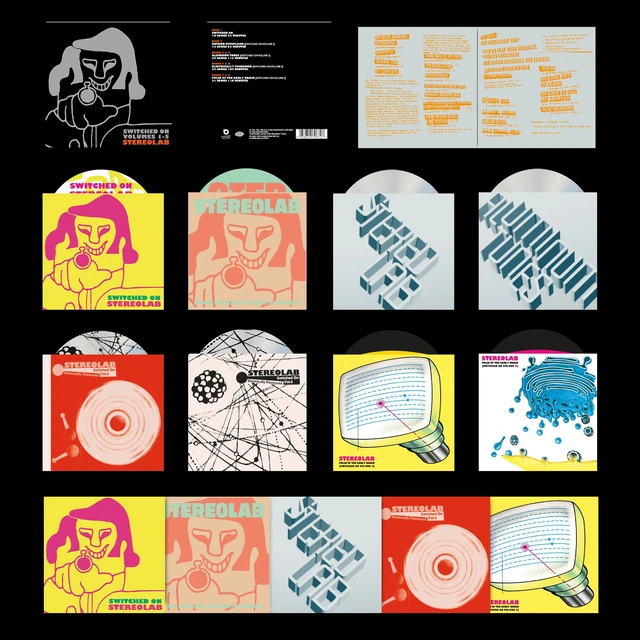 Stereolab Switched On Volumes 1-5 (8CD) 