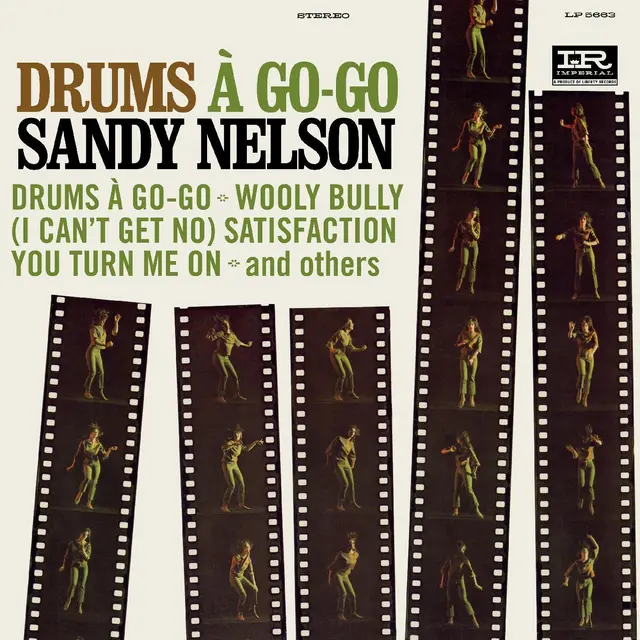 Sandy Nelson Drums A Go-Go - LTD (LP) 