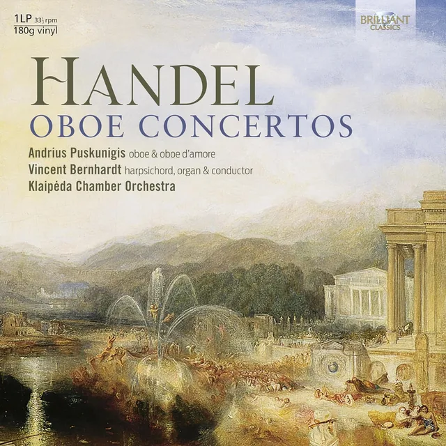 Andrius Puskunigis Handel: Oboe Concertos (LP) 