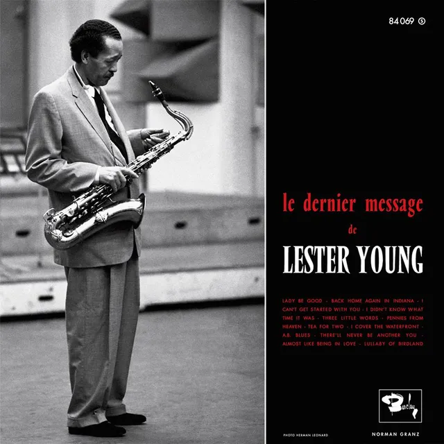 Lester Young Le Dernier Message De Lester… - LTD (LP) 